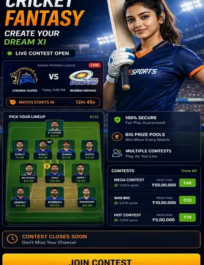 52bet (52 bet) fantasy cricket & matchday visual 3